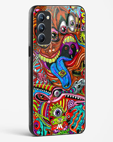 Psychedelic Monster Art Glass Case Phone Cover (Oppo)