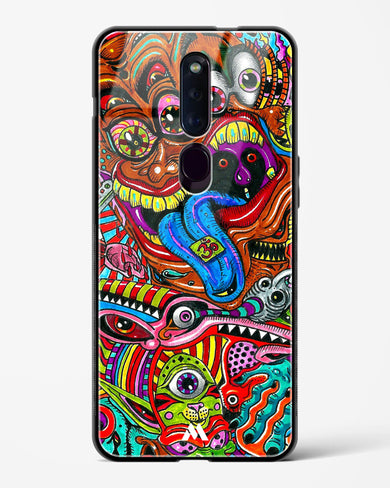 Psychedelic Monster Art Glass Case Phone Cover (Oppo)