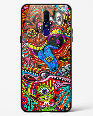 Psychedelic Monster Art Glass Case Phone Cover (Oppo)