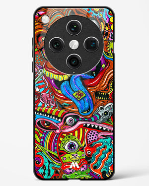 Psychedelic Monster Art Glass Case Phone Cover (Oppo)