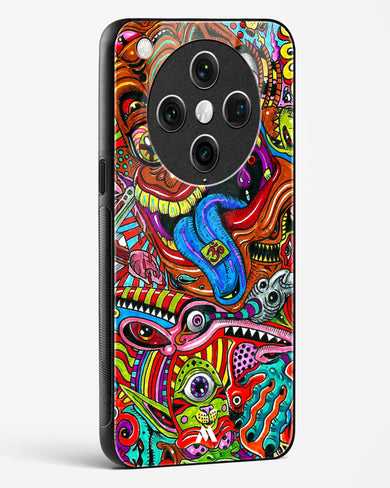 Psychedelic Monster Art Glass Case Phone Cover (Oppo)