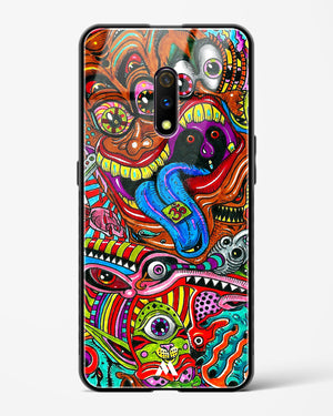 Psychedelic Monster Art Glass Case Phone Cover (Oppo)