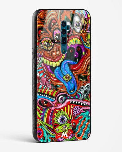 Psychedelic Monster Art Glass Case Phone Cover (Oppo)