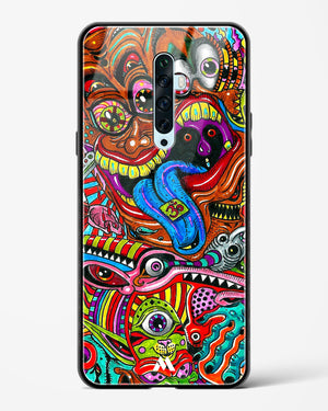 Psychedelic Monster Art Glass Case Phone Cover (Oppo)