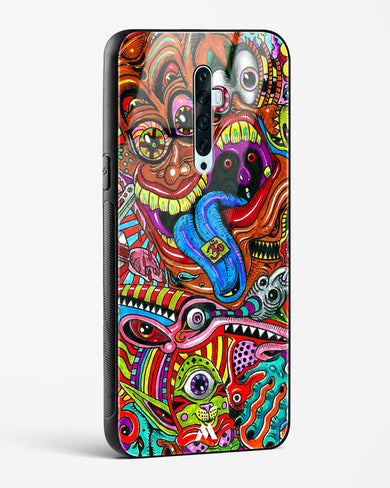 Psychedelic Monster Art Glass Case Phone Cover (Oppo)