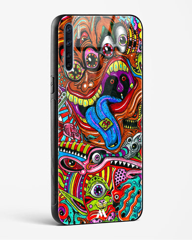 Psychedelic Monster Art Glass Case Phone Cover (Oppo)