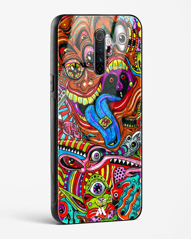 Psychedelic Monster Art Glass Case Phone Cover (Oppo)