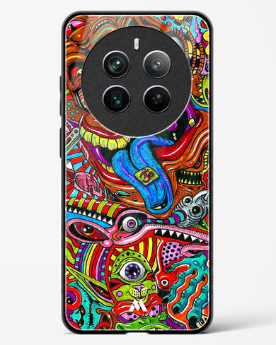 Psychedelic Monster Art Glass Case Phone Cover (Realme)