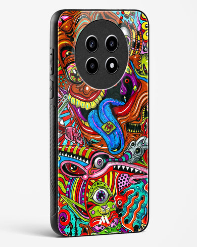 Psychedelic Monster Art Glass Case Phone Cover (Realme)