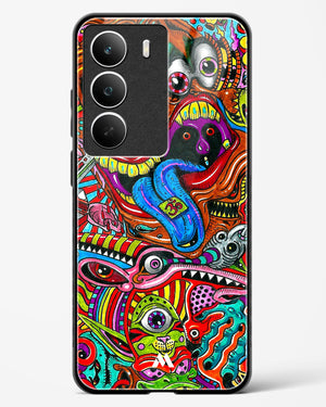Psychedelic Monster Art Glass Case Phone Cover (Realme)