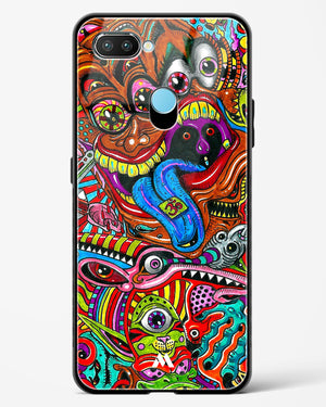 Psychedelic Monster Art Glass Case Phone Cover-(Realme)