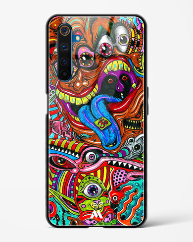 Psychedelic Monster Art Glass Case Phone Cover (Realme)