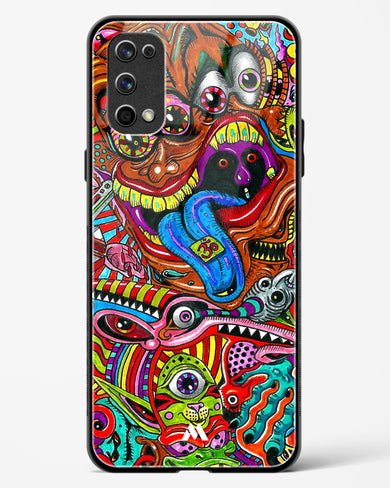 Psychedelic Monster Art Glass Case Phone Cover (Realme)