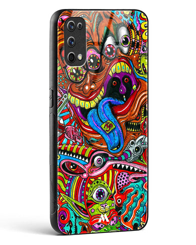 Psychedelic Monster Art Glass Case Phone Cover (Realme)