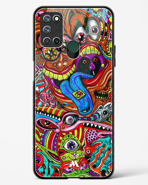 Psychedelic Monster Art Glass Case Phone Cover (Realme)