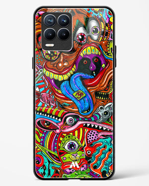 Psychedelic Monster Art Glass Case Phone Cover (Realme)