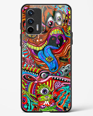 Psychedelic Monster Art Glass Case Phone Cover (Realme)