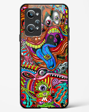 Psychedelic Monster Art Glass Case Phone Cover (Realme)