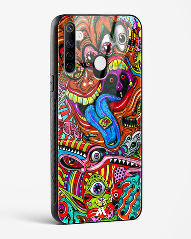 Psychedelic Monster Art Glass Case Phone Cover (Realme)