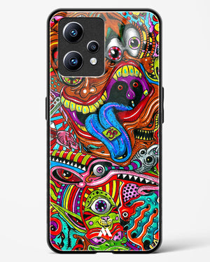 Psychedelic Monster Art Glass Case Phone Cover (Realme)