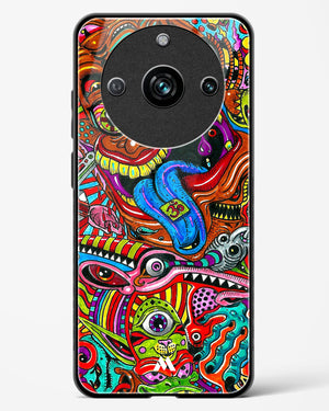 Psychedelic Monster Art Glass Case Phone Cover (Realme)