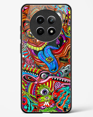 Psychedelic Monster Art Glass Case Phone Cover (Realme)