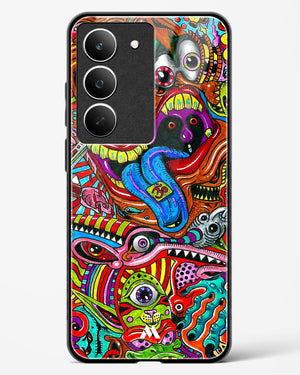 Psychedelic Monster Art Glass Case Phone Cover (Realme)