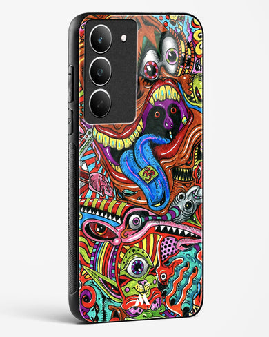 Psychedelic Monster Art Glass Case Phone Cover (Realme)
