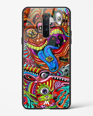 Psychedelic Monster Art Glass Case Phone Cover (Realme)