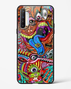 Psychedelic Monster Art Glass Case Phone Cover (Realme)