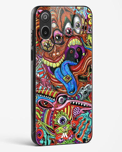 Psychedelic Monster Art Glass Case Phone Cover (Samsung)