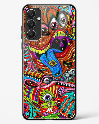 Psychedelic Monster Art Glass Case Phone Cover (Samsung)