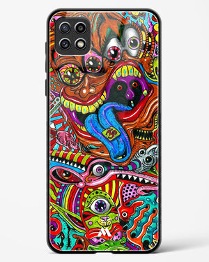 Psychedelic Monster Art Glass Case Phone Cover-(Samsung)