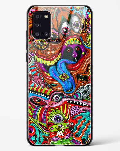 Psychedelic Monster Art Glass Case Phone Cover-(Samsung)