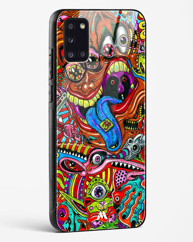 Psychedelic Monster Art Glass Case Phone Cover-(Samsung)