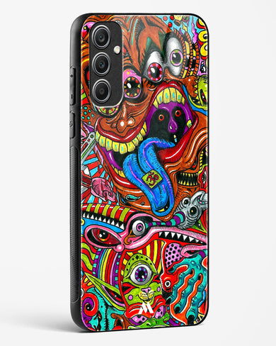 Psychedelic Monster Art Glass Case Phone Cover (Samsung)