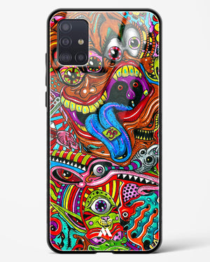 Psychedelic Monster Art Glass Case Phone Cover-(Samsung)