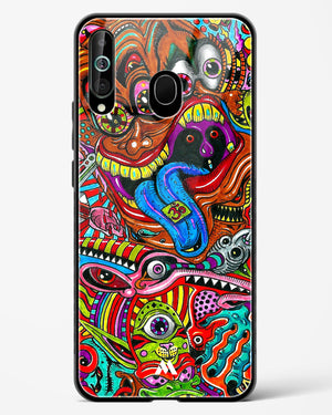 Psychedelic Monster Art Glass Case Phone Cover-(Samsung)