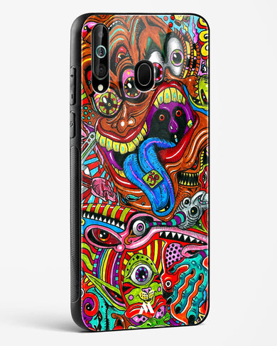 Psychedelic Monster Art Glass Case Phone Cover (Samsung)