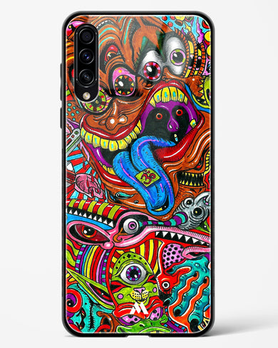 Psychedelic Monster Art Glass Case Phone Cover-(Samsung)