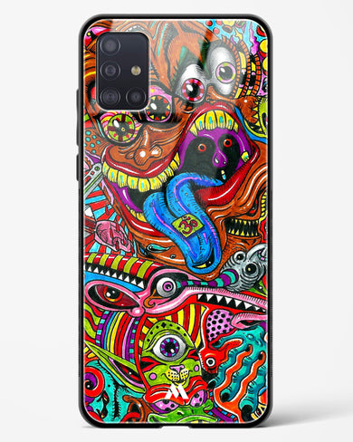 Psychedelic Monster Art Glass Case Phone Cover (Samsung)