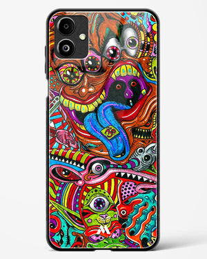 Psychedelic Monster Art Glass Case Phone Cover-(Samsung)
