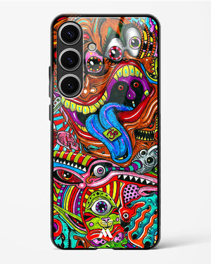 Psychedelic Monster Art Glass Case Phone Cover-(Samsung)