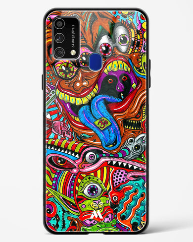 Psychedelic Monster Art Glass Case Phone Cover-(Samsung)