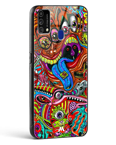 Psychedelic Monster Art Glass Case Phone Cover-(Samsung)