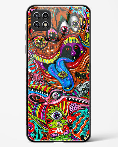 Psychedelic Monster Art Glass Case Phone Cover-(Samsung)