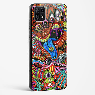 Psychedelic Monster Art Glass Case Phone Cover (Samsung)