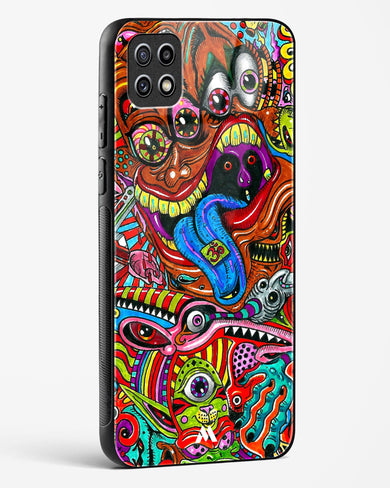 Psychedelic Monster Art Glass Case Phone Cover-(Samsung)