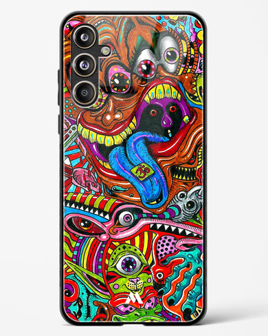 Psychedelic Monster Art Glass Case Phone Cover (Samsung)