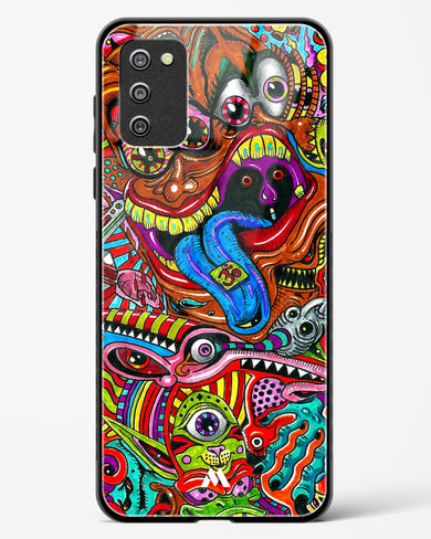 Psychedelic Monster Art Glass Case Phone Cover-(Samsung)